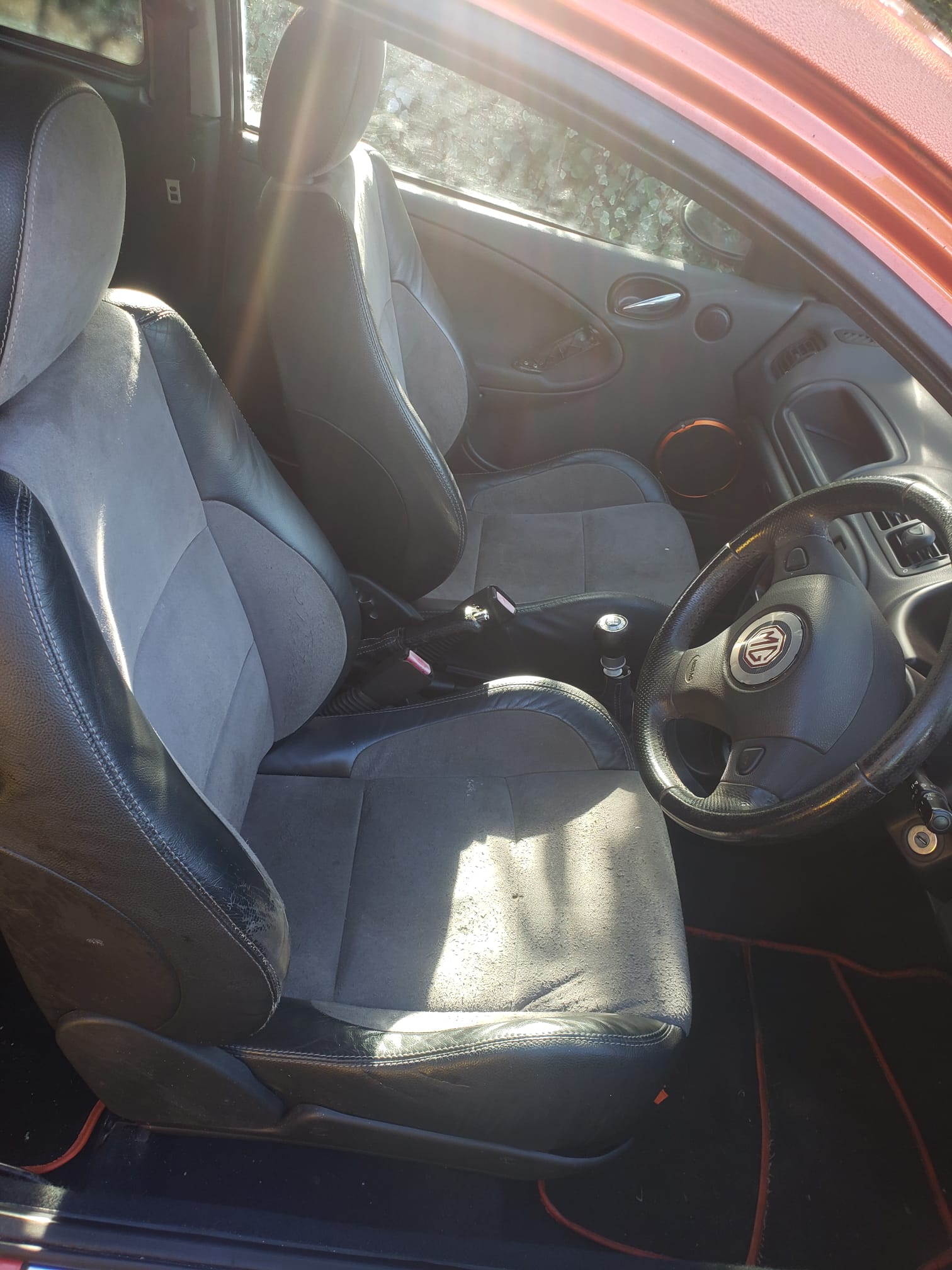 MG TF Interior
